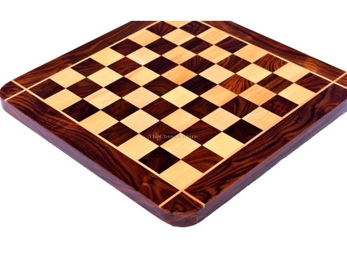 Cross Corner Series Chess Board Canadian Maple & Sheesham Wood
