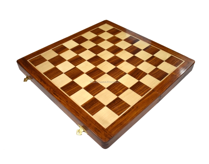 Tournament Series Folding Chess Board <br> Maple & Acacia wood