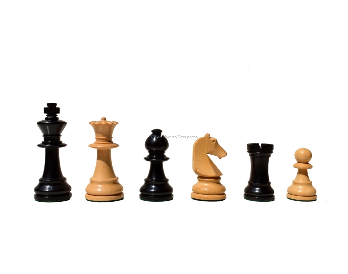 Henri Chavet Series B210 - 1980-1990 reproduction-Chess Pieces <br> 3.625" King