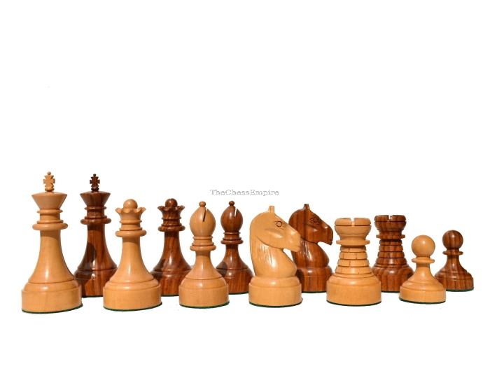 Mechanics Institute Series Chess Pieces 4.25" King