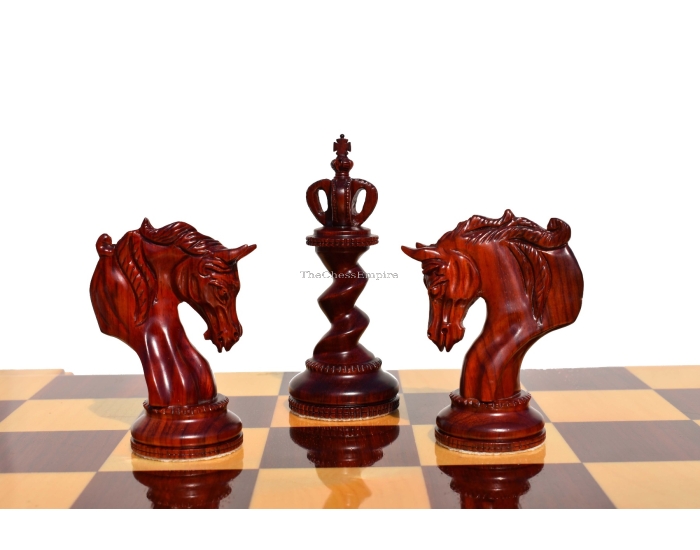 The Goliath Series Chess Pieces <br> Ebony & padauk Prestige <br> 4.5" King