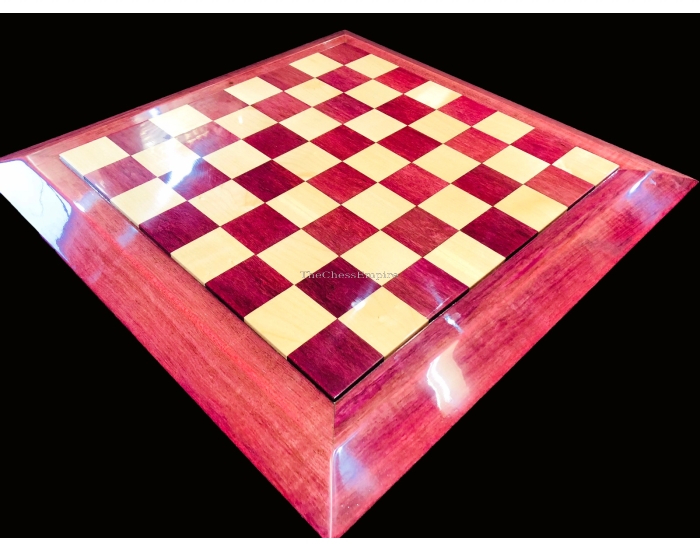 The Empire Series Luxury Chess Boards <br> Maple & Purple Heart Wood