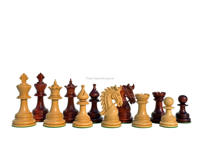 Bridle Staunton Chess Pieces <br> 4.25" King