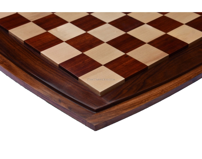 The Last Battle Series Chess Board <br> Canadian Maple/African Padauk & Sheesham 