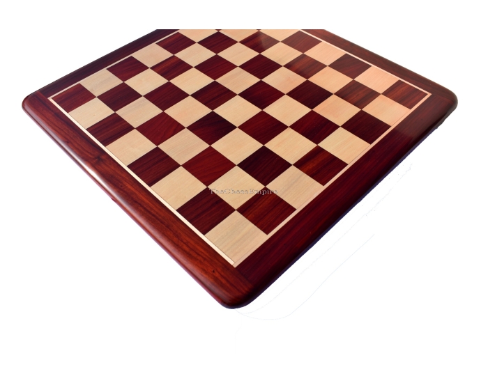 Round Edge Series Chess Board Canadian Maple & African Padauk