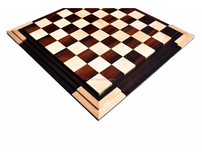 The Emperors Field Chess Board Canadian Maple & Rosewood