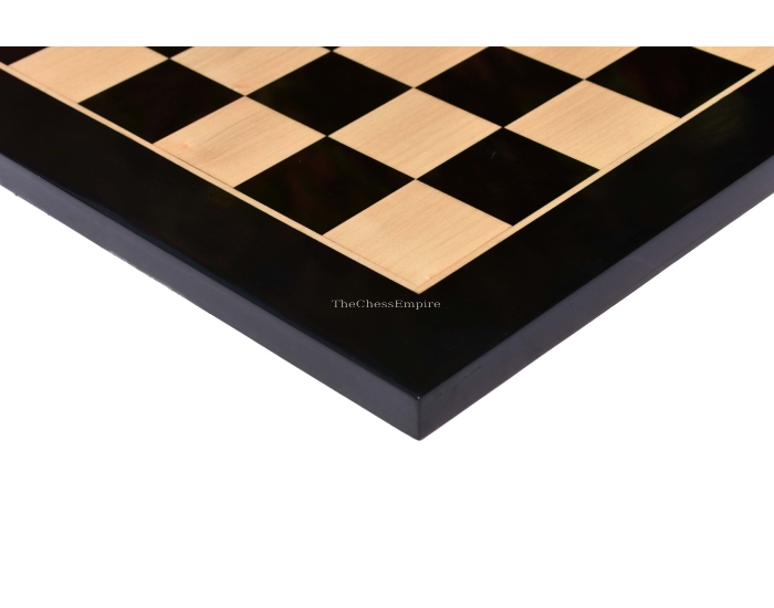 Tournament Series Maple & Ebony Luxury Chess Board