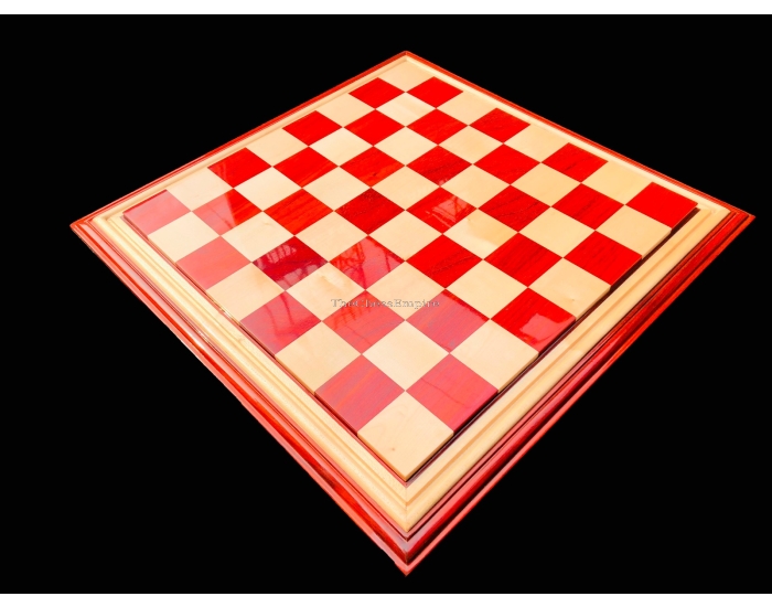Signature Series Chess Board <br> Maple & African Padauk Wood
