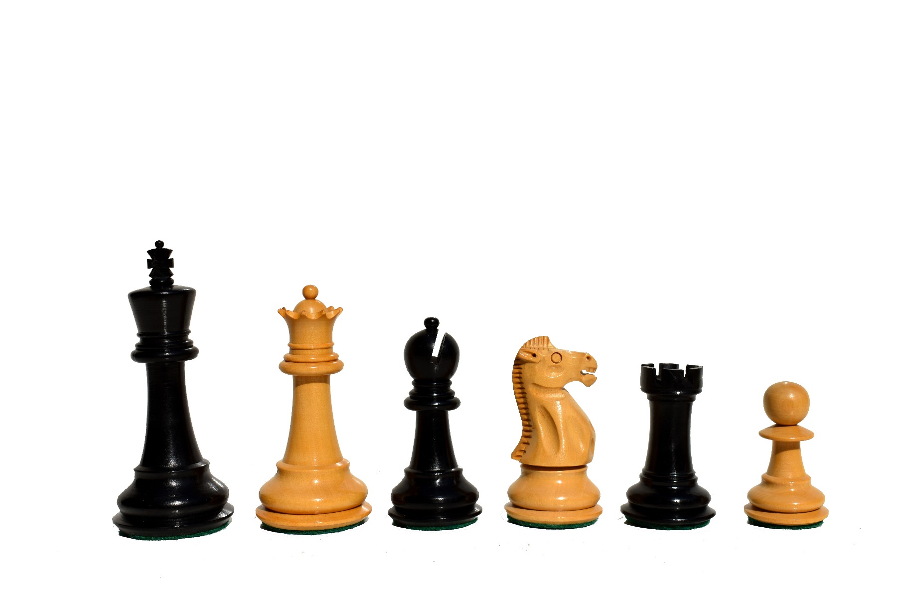 Fischer-Spassky Commemorative Chess Set Ebony & Boxwood Pieces with Deluxe  Tiger Ebony Board & Box - 3.75 King - The Chess Store