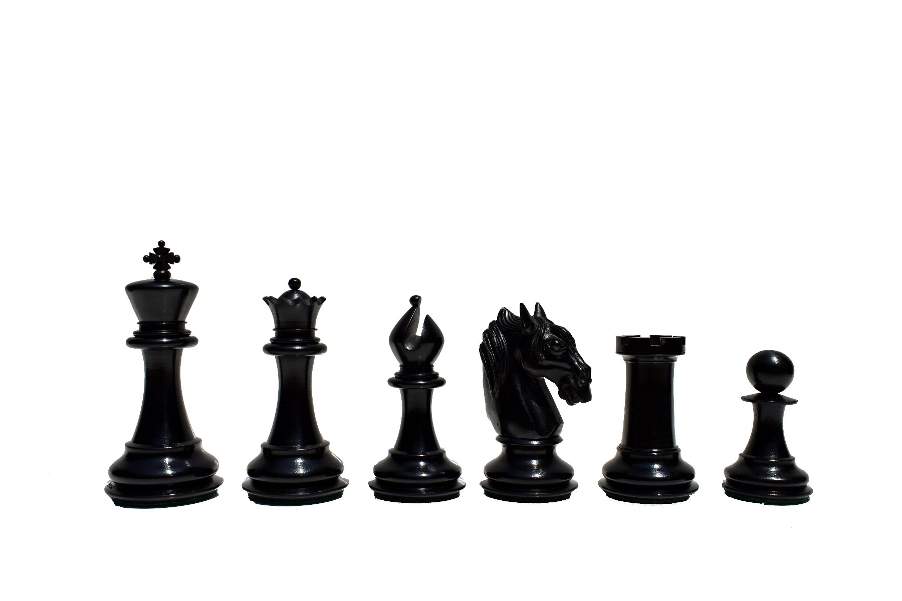 Ambassador Series Chess Pieces <br> Boxwood & Ebony <br> 3.75" King-3044 Ambassador Series Chess Pieces Boxwood & Ebony 3.75" King-3044