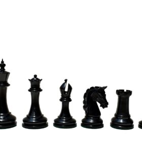 King George Series Chess Pieces Boxwood & Ebony 3.75" King-2745