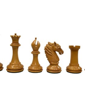 The Master Series Chess Pieces Boxwood & Padauk 4.4" King-2708