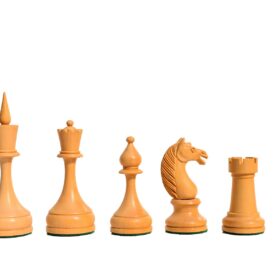USSR Timeless Series Chess Pieces Boxwood & Acacia 4.75" King-2199
