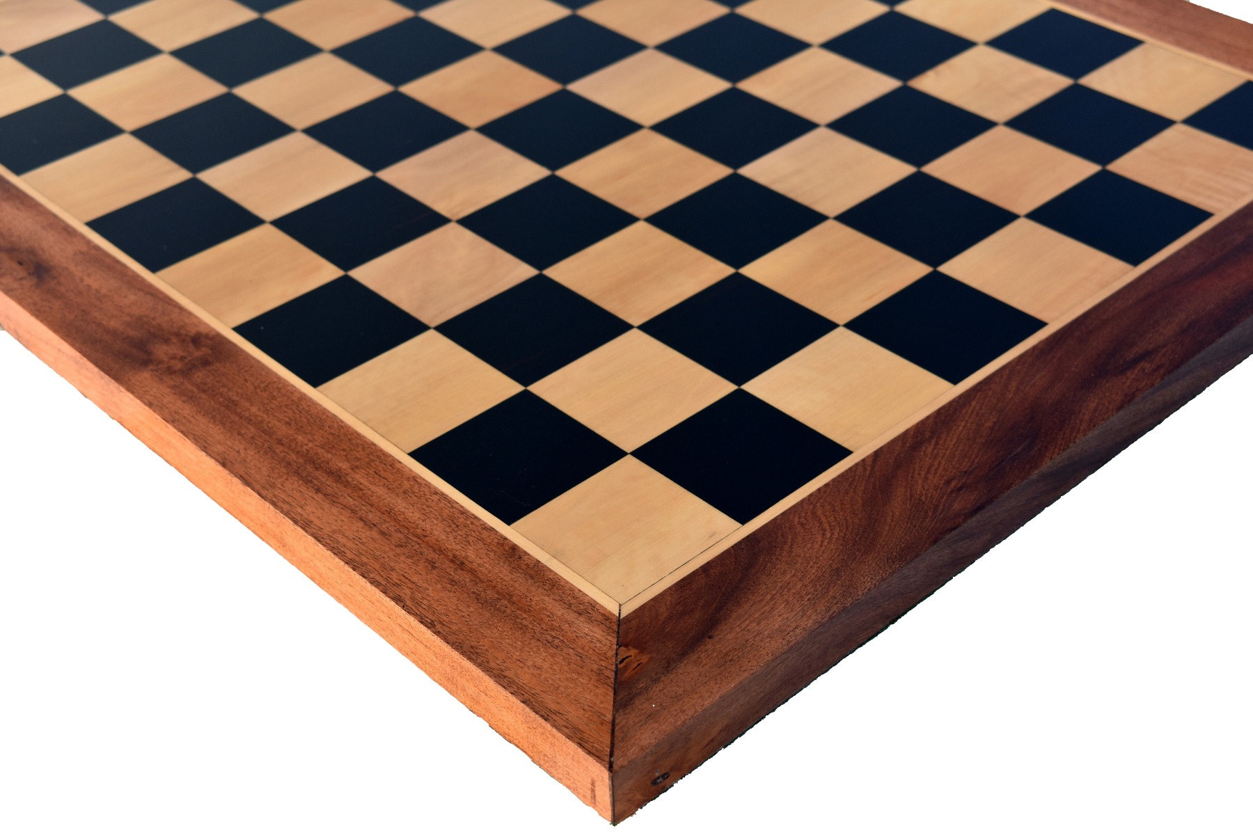 Capablanca Chess Game Collectors Series Luxury Chess Board <br> Maple & Ebony <br> 2.25" Square (10 x 8)-3611 Capablanca Chess Game Collectors Series Luxury Chess Board Maple & Ebony 2.25" Square (10 x 8)-3611