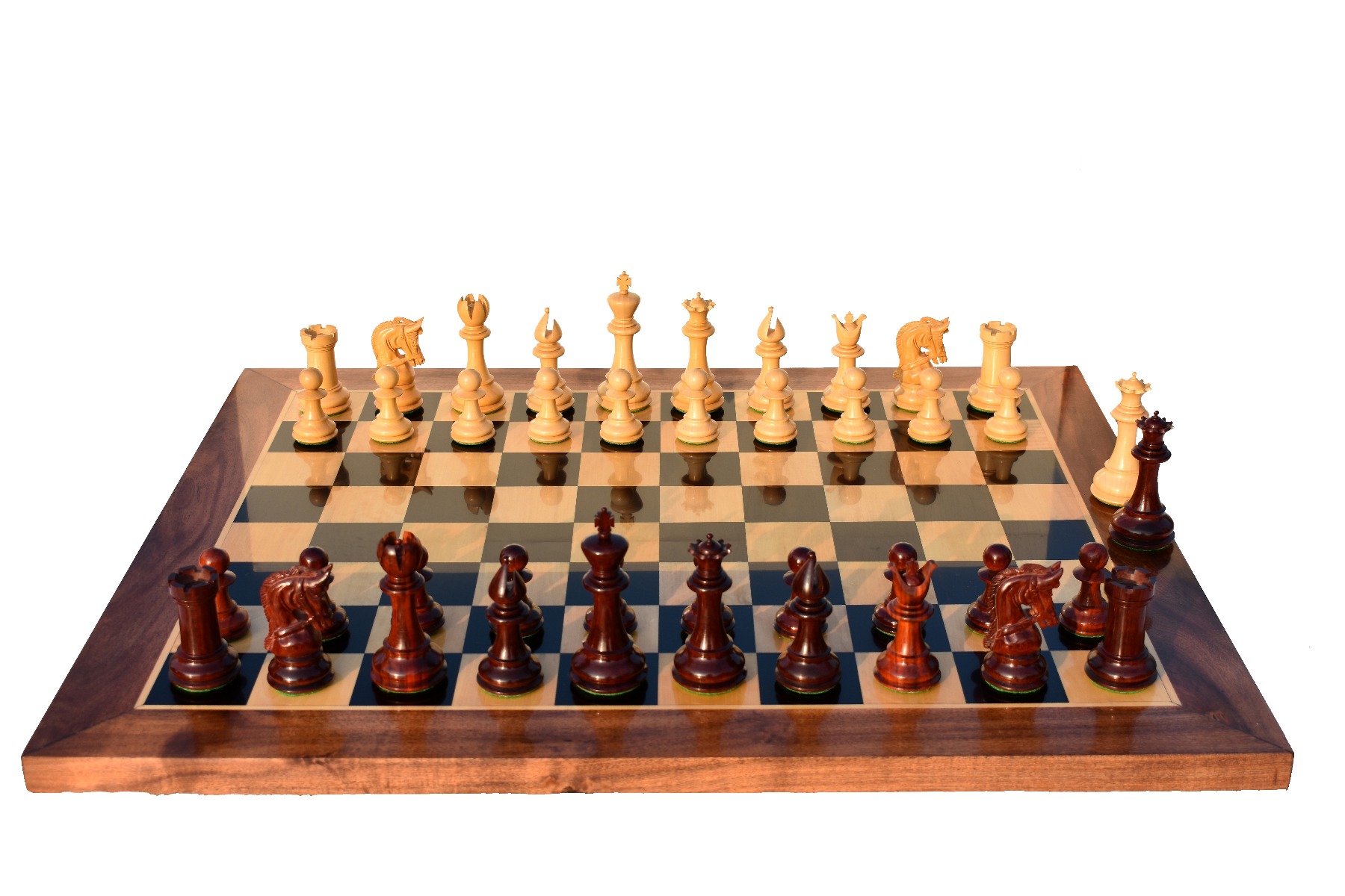 Capablanca Chess Game Collectors Series Luxury Chess Board <br> Maple & Ebony <br> 2.25" Square (10 x 8)-3613 Capablanca Chess Game Collectors Series Luxury Chess Board Maple & Ebony 2.25" Square (10 x 8)-3613