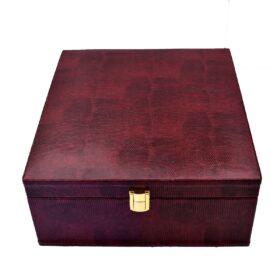 Timeless Imperial Series Chess Set Repro Antiqued Boxwood & Ebony 4" King/ 2.25" Square Jaques Chess Board with Storage Case-3927