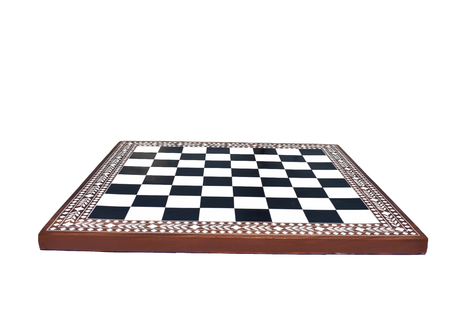 The Heritage Series Chess Board <br> Sheesham & Acrylic <br> 1.75" Square-4906 The Heritage Series Chess Board Sheesham & Acrylic 1.75" Square-4906