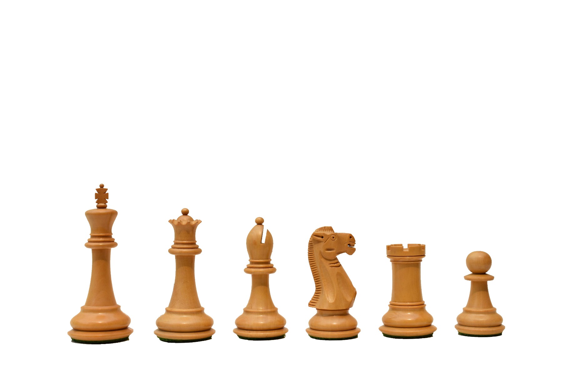 The Sleek Series Chess Set <br> Boxwood & Sheesham <br> 3.75" King with 2" Square chess board-5021 The Sleek Series Chess Set Boxwood & Sheesham 3.75" King with 2" Square chess board-5021