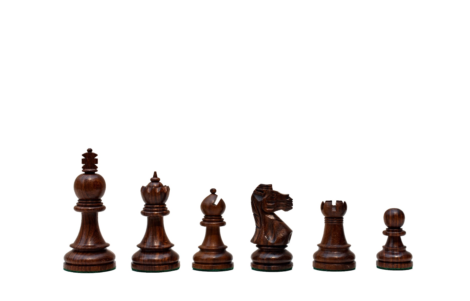 The Taj Series Chess Set <br> Boxwood & Sheesham <br> 3.5" King with 2" Square Chess Board-5029 The Taj Series Chess Set Boxwood & Sheesham 3.5" King with 2" Square Chess Board-5029