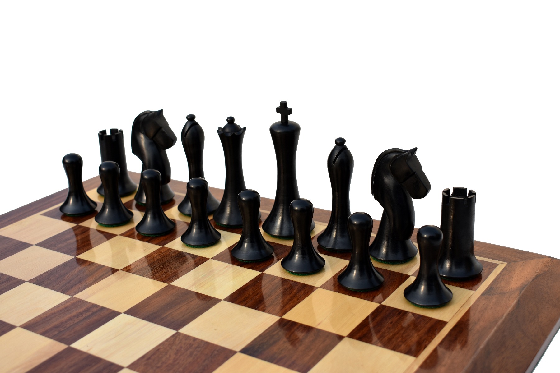 Ulbrich Series Chess Pieces Boxwood & Ebony 3.75" King-5099
