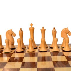 Ulbrich Series Chess Pieces Boxwood & Padauk 3.75" King -5089