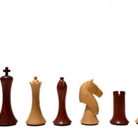Ulbrich Series Chess Pieces Boxwood & Padauk 3.75" King -5088