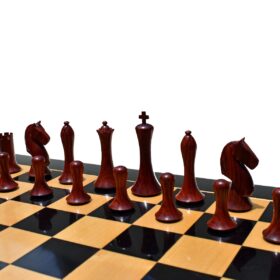 Ulbrich Series Chess Pieces Boxwood & Padauk 3.75" King -5092