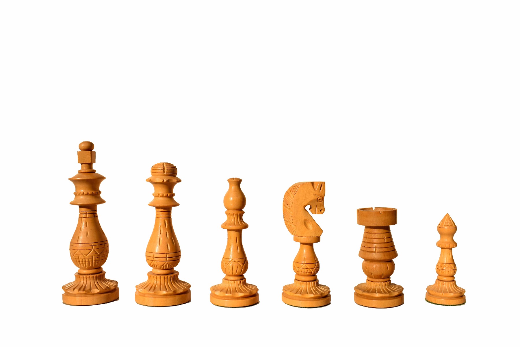 Gumat Series complete Chess set <br> Boxwood & Sheesham <br> 3.5" King with 16" Folding chess board-6642 Gumat Series complete Chess set Boxwood & Sheesham 3.5" King with 16" Folding chess board-6642