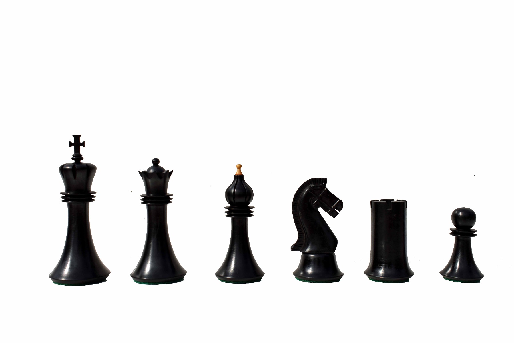 Forever Chessmen Series chess pieces <br> Boxwood & Ebonized <br> 3.5" King-7466 Forever Chessmen Series chess pieces Boxwood & Ebonized 3.5" King-7466