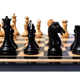 The Empire's Prestige Series chess pieces Boxwood & Ebony 4.4" King-8040