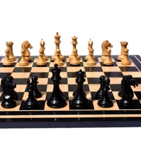 The Empire's Prestige Series chess pieces Boxwood & Ebony 4.4" King-8047