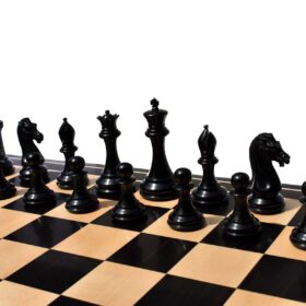 The Empire's Prestige Series chess pieces Boxwood & Ebony 4.4" King-8039