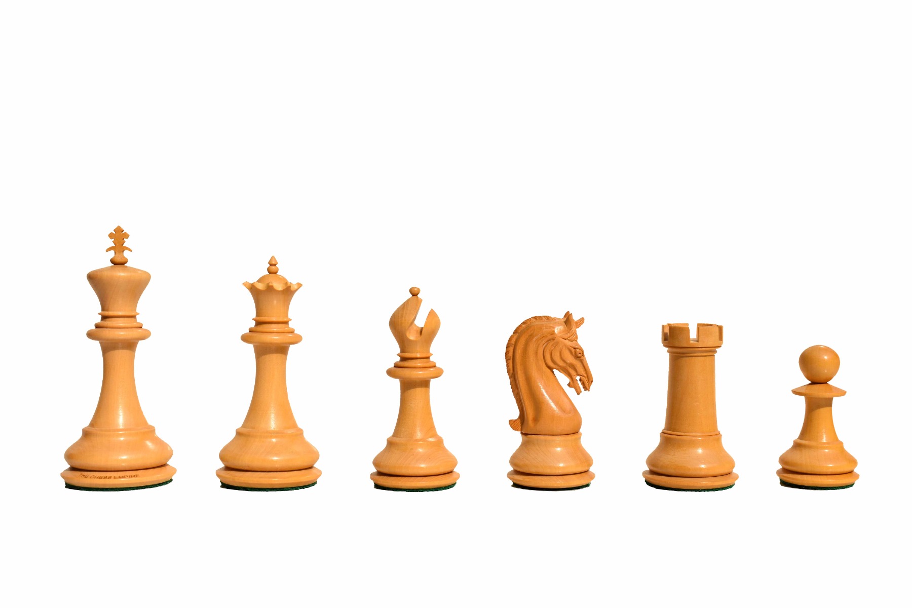 St Joseph Series chess pieces Boxwood & Ebony 4.25" King -7939