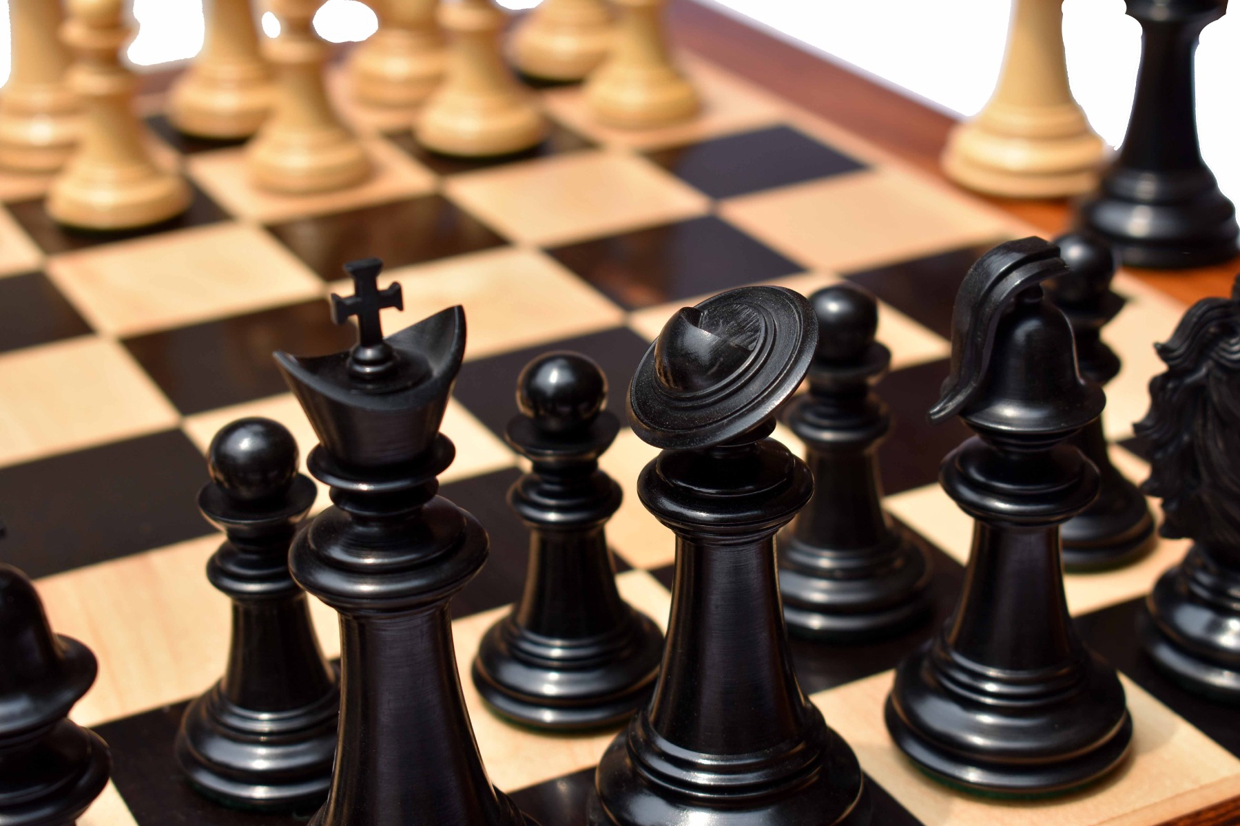 Limited Edition The Legendary Akhal-Teke Stallion chess set <br> Boxwood & Ebony <br> 4.5" King with 2.5" square Chess Board-8266 Limited Edition The Legendary Akhal-Teke Stallion chess set Boxwood & Ebony 4.5" King with 2.5" square Chess Board-8266