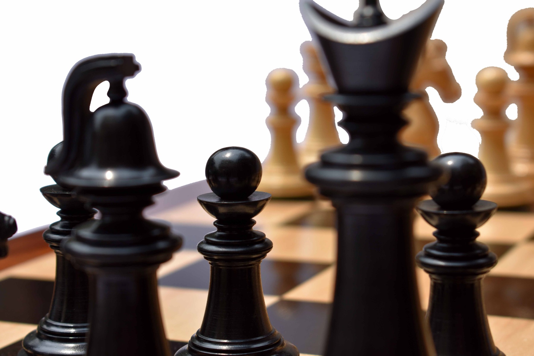 Limited Edition The Legendary Akhal-Teke Stallion chess set <br> Boxwood & Ebony <br> 4.5" King with 2.5" square Chess Board-8265 Limited Edition The Legendary Akhal-Teke Stallion chess set Boxwood & Ebony 4.5" King with 2.5" square Chess Board-8265