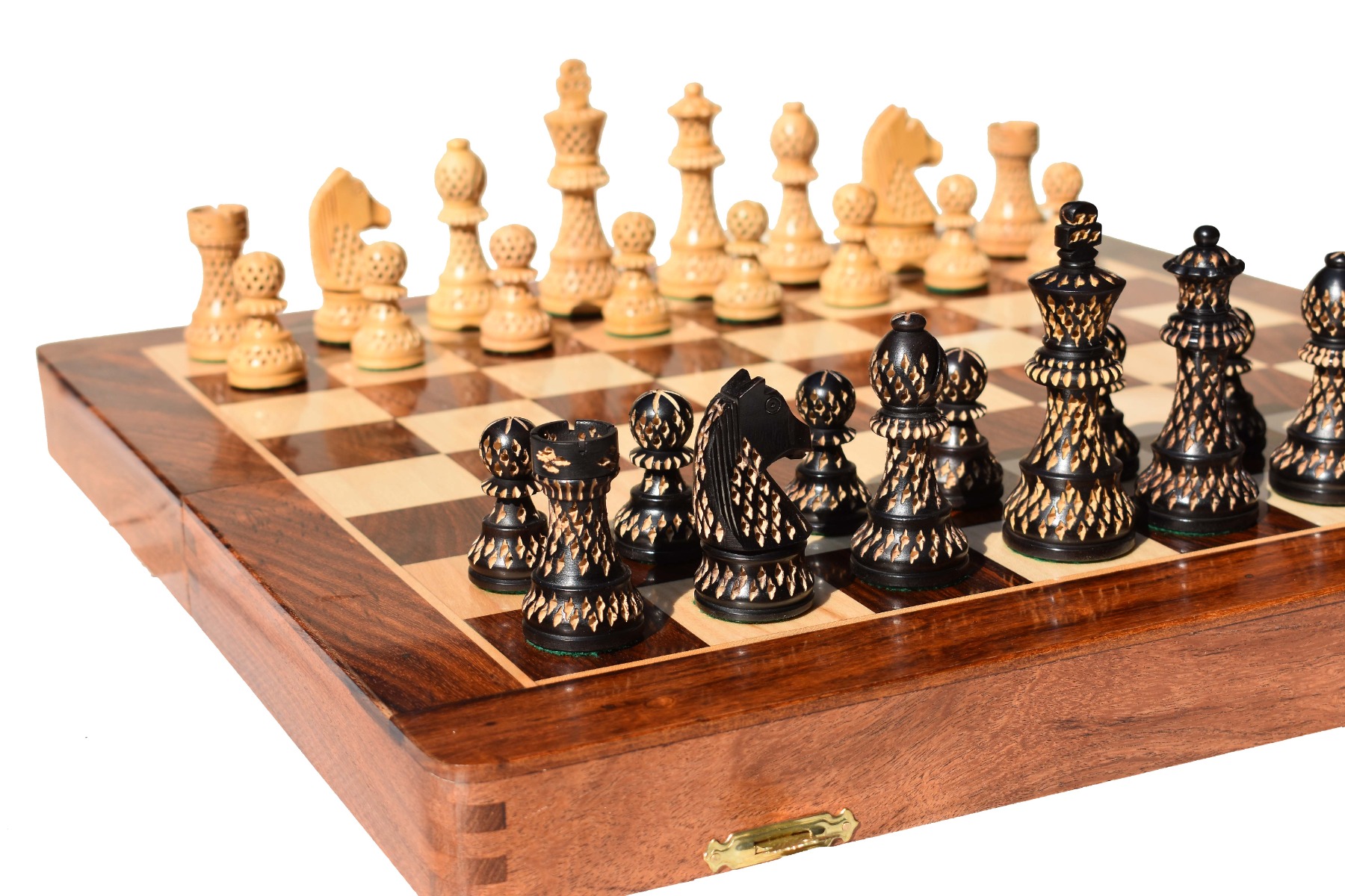 Artistic Champion Series chess set Boxwood & Ebonized 3.75