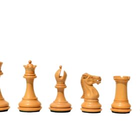 Executive Collector Series Chess set Boxwood & Rosewood 3" King-8725