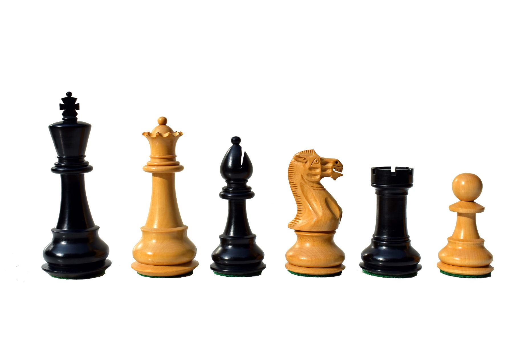 Classic Series chess set <br> Boxwood & Ebonized <br> 5" King with 2.25" Square Beveled series chess board-8827 Classic Series chess set Boxwood & Ebonized 5" King with 2.25" Square Beveled series chess board-8827