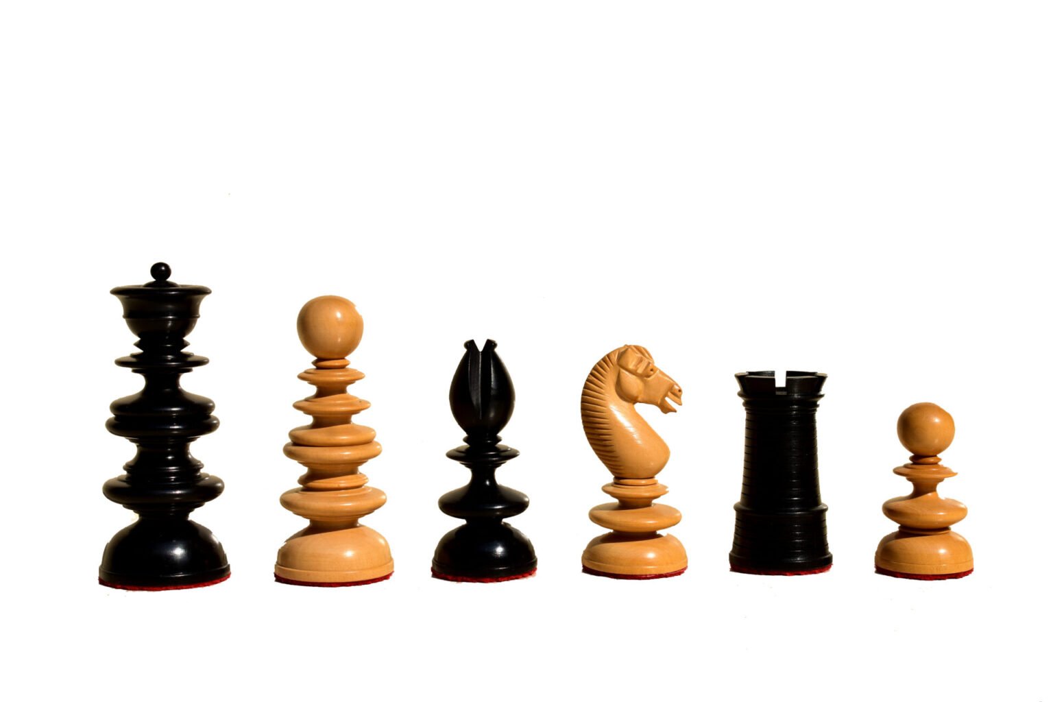 Circa 1840 St John Calvert Series chess pieces 3.3
